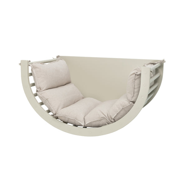 FitWood LUOTO II Climbing Arch | Multi-Functional Kids' Climber & Rocker | Sustainable Birch fitwood