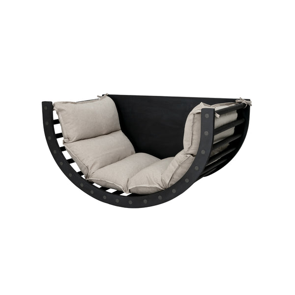 FitWood LUOTO II Climbing Arch | Multi-Functional Kids' Climber & Rocker | Sustainable Birch fitwood