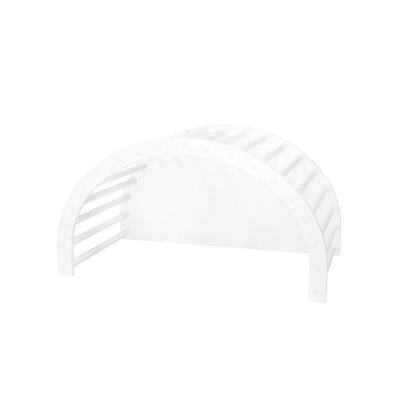 FitWood LUOTO II Climbing Arch | Multi-Functional Kids' Climber & Rocker | Sustainable Birch fitwood White