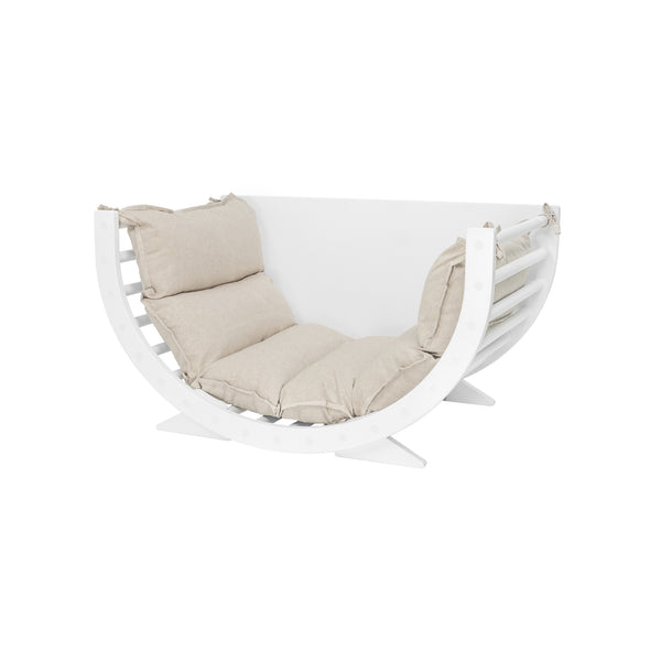 FitWood LUOTO II Climbing Arch | Multi-Functional Kids' Climber & Rocker | Sustainable Birch fitwood