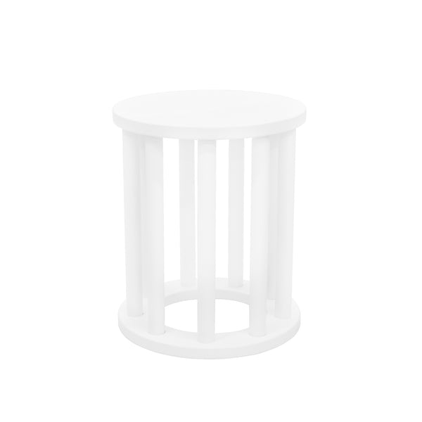 FitWood LUOTO Stool β Versatile Kids' Stool, Play Goal, & Workstation | 1 Year + fitwood White