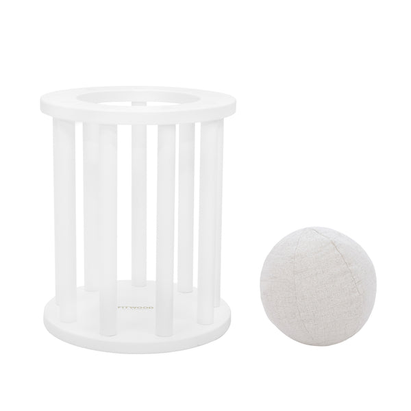 FitWood LUOTO Stool β Versatile Kids' Stool, Play Goal, & Workstation | 1 Year + fitwood