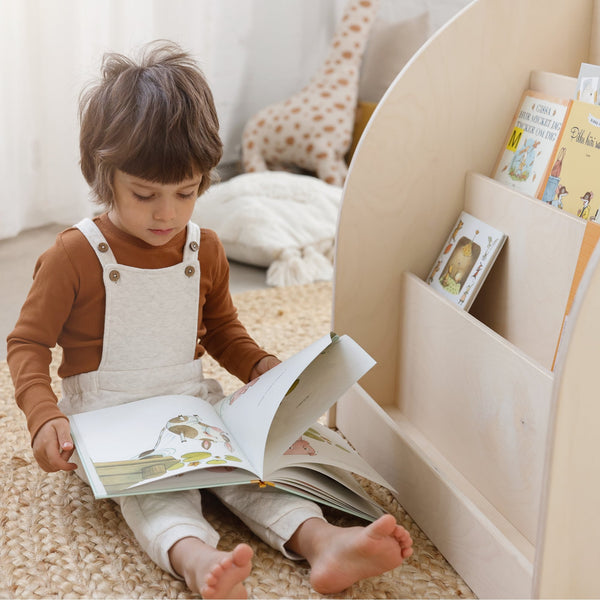 FitWood KUMPU Montessori Bookshelf | Multi-Purpose Child’s Bookshelf & Workstation fitwood