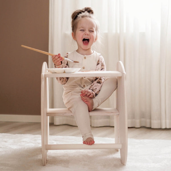 FitWood NUPPU Rocking Horse – 2-in-1 Kids' Rocker & Desk | 1 - 3 Years fitwood