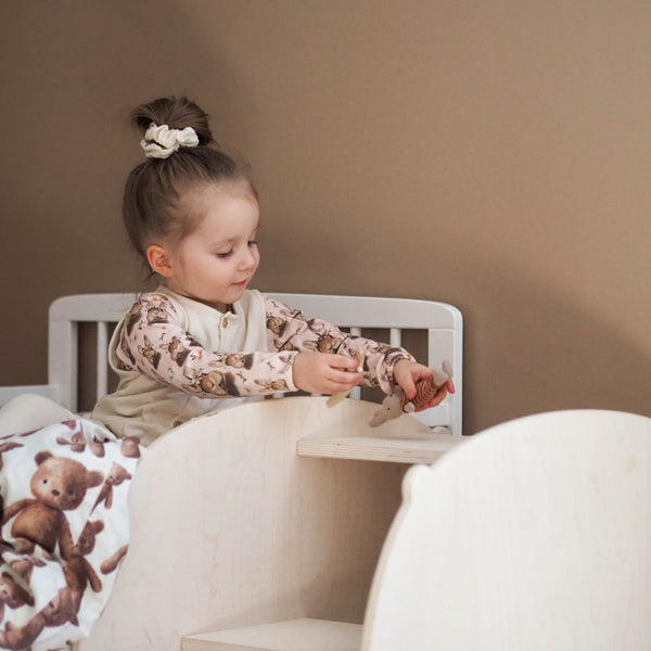 FitWood NUPPU Rocking Horse – 2-in-1 Kids' Rocker & Desk | 1 - 3 Years fitwood