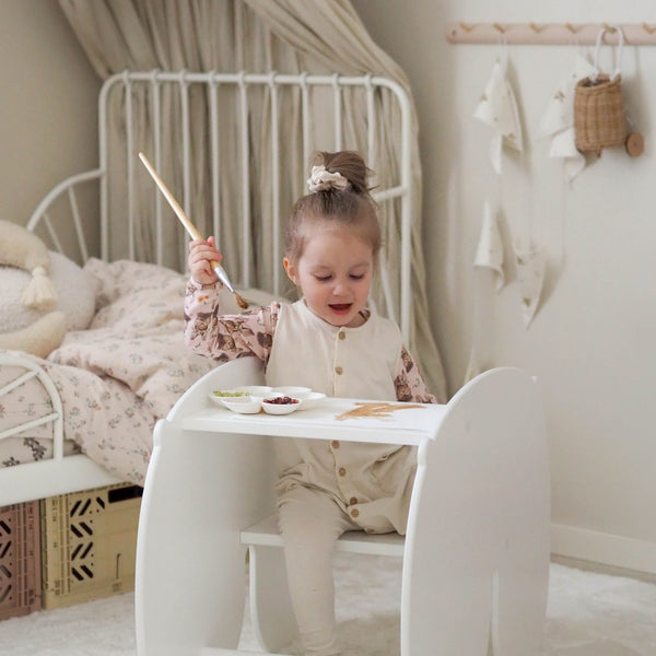 FitWood NUPPU Rocking Horse – 2-in-1 Kids' Rocker & Desk | 1 - 3 Years fitwood