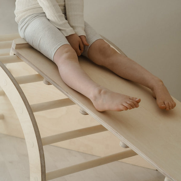 FitWood TUOHI Slide Ramp – 2-in-1 Climbing & Sliding Ramp for Kids | 0 - 9 Years fitwood