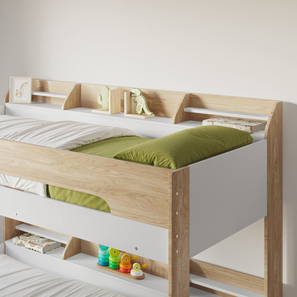 Flair Flick Triple Bunk Bed with Storage | Space-Saving Bunk Bed flair