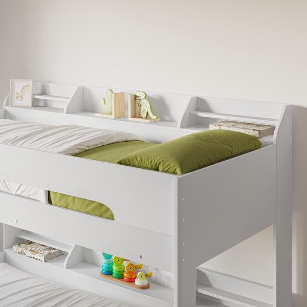 Flair Flick Triple Bunk Bed with Storage | Space-Saving Bunk Bed flair