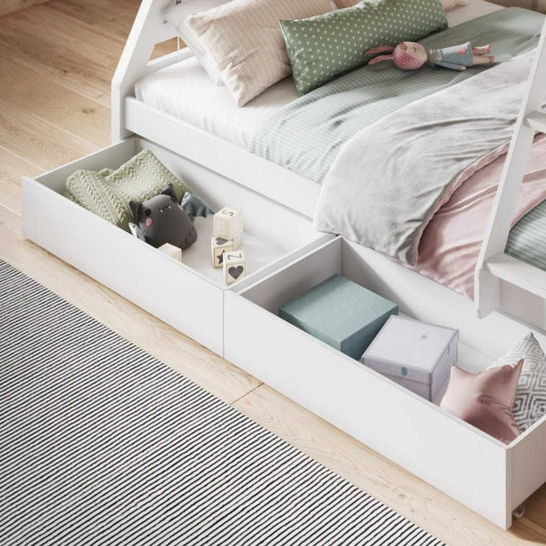 Flair Furnishings Ollie Triple Bunk Bed | Space-Saving Family Bunk flair