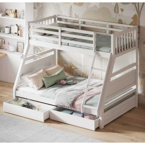Flair Furnishings Ollie Triple Bunk Bed | Space-Saving Family Bunk flairΒ