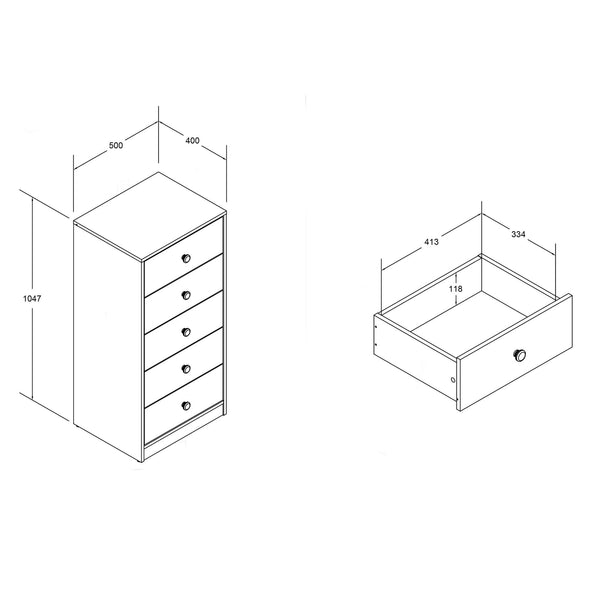 Flair Furnishings Wizard Junior High Sleeper Storage Station | Space-Saving Bed flair
