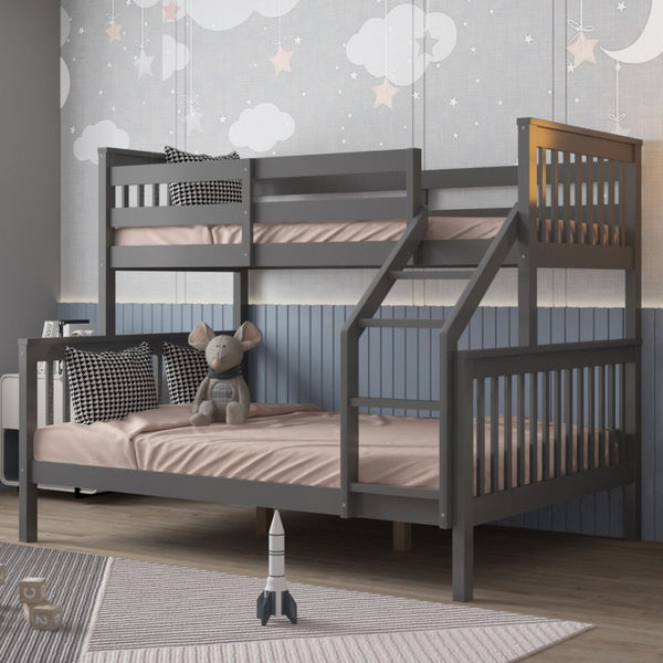 Flair Wooden Zoom Triple Bunk Bed | Space-Saving Shaker-Style Bunk flair
