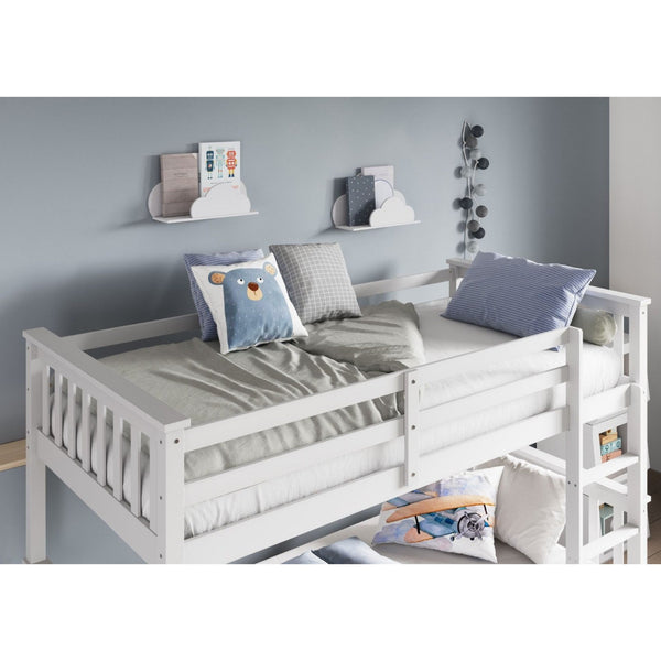 Flair Wooden Zoom Detachable Bunk Bed with Trundle | Space-Saving Design flair