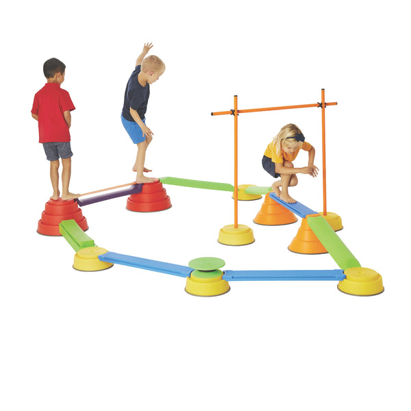 Gonge Build N' BalanceĀ® Course Advanced Set ā Exciting & Customisable Balancing System | 2 - 11 Years gonge
