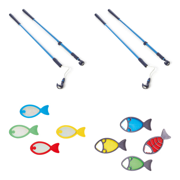 Gonge Fishing Complete Set | Fun Magnetic Fishing Game for Kids' Motor Skills | 2 - 7 Years gonge