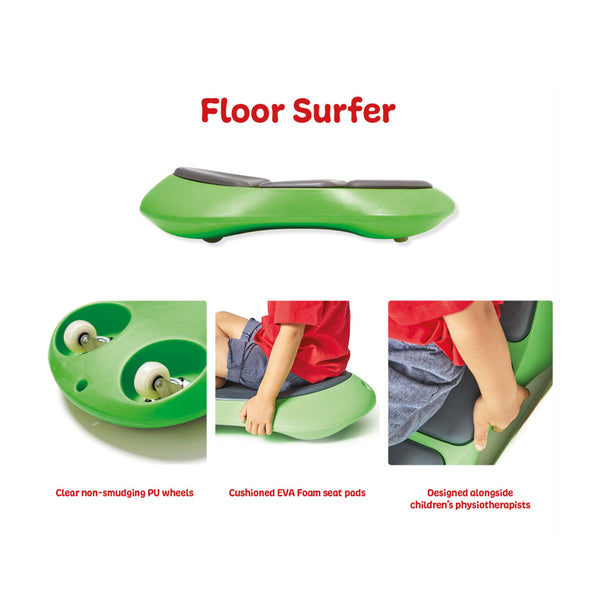 Gonge Floor Surfer – Safe & Fun Motor Skills Development for Kids | 6M - 10Years gonge