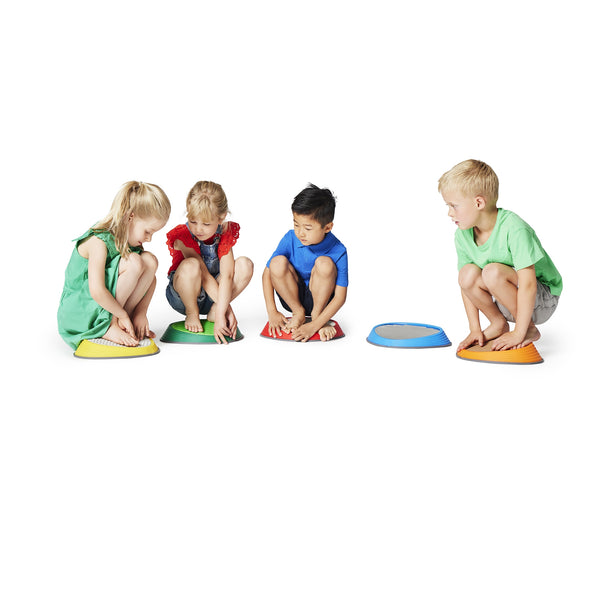 Gonge River Stones Tactile – Sensory Balance Stones for Tactile Exploration | 3 Years+ gonge