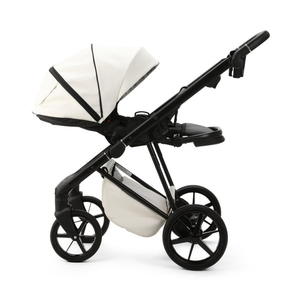 Mee-go Milano Evo All-in-One Luxe | Complete Travel System with Carrycot, Car Seat & ISOFIX Base meego
