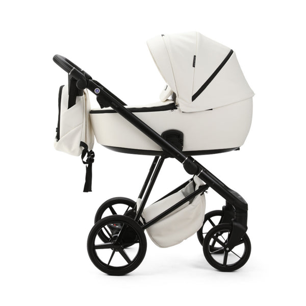 Mee-go Milano Evo All-in-One Luxe | Complete Travel System with Carrycot, Car Seat & ISOFIX Base meego
