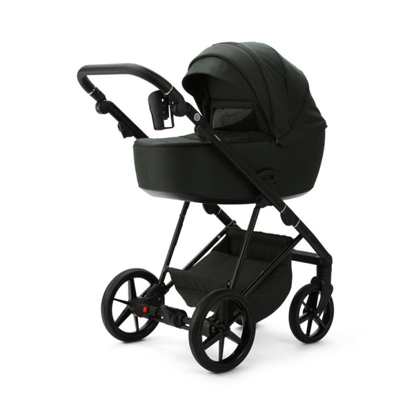 Mee-go Milano Evo All-in-One | Complete Travel System with Carrycot, Car Seat & ISOFIX Base meego