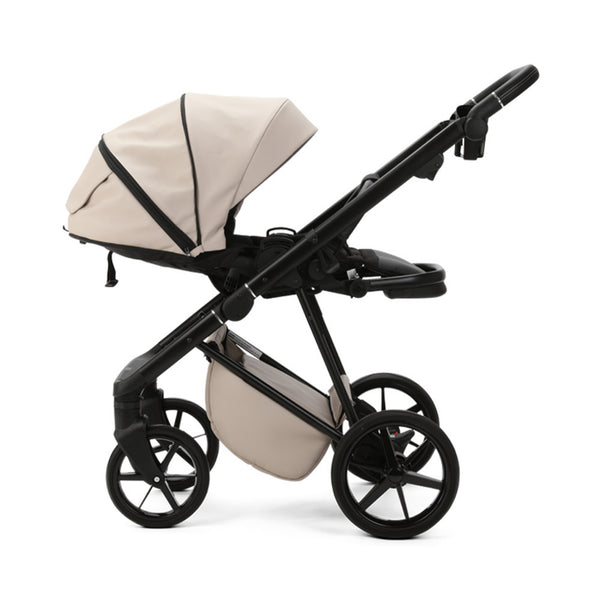 Mee-go Milano Evo All-in-One Luxe | Complete Travel System with Carrycot, Car Seat & ISOFIX Base meego