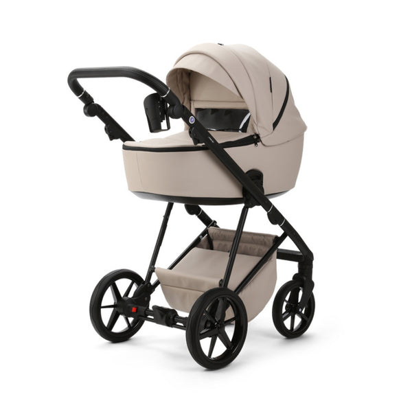 Mee-go Milano Evo All-in-One Luxe | Complete Travel System with Carrycot, Car Seat & ISOFIX Base meego