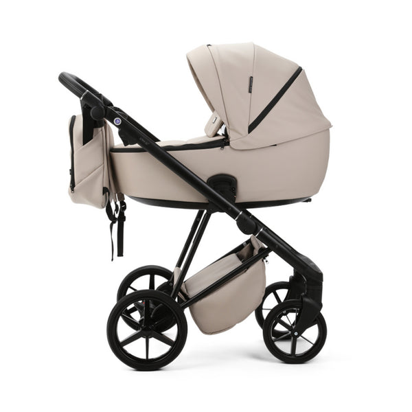 Mee-go Milano Evo All-in-One Luxe | Complete Travel System with Carrycot, Car Seat & ISOFIX Base meego
