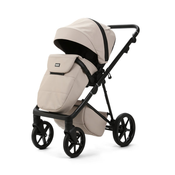 Mee-go Milano Evo All-in-One Luxe | Complete Travel System with Carrycot, Car Seat & ISOFIX Base meego