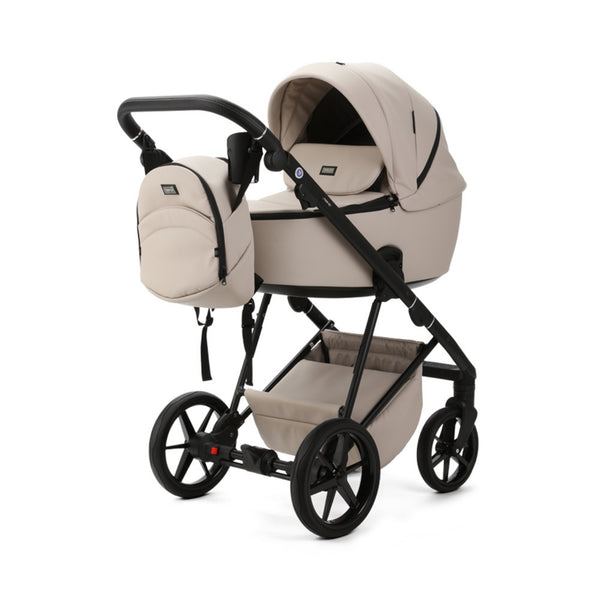 Mee-go Milano Evo All-in-One Luxe | Complete Travel System with Carrycot, Car Seat & ISOFIX Base meego