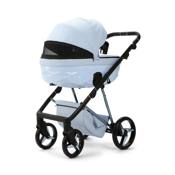 Mee-go Milano Quantum 3-in-1 Pushchair | Complete Travel System with Car Seat & Carrycot meego
