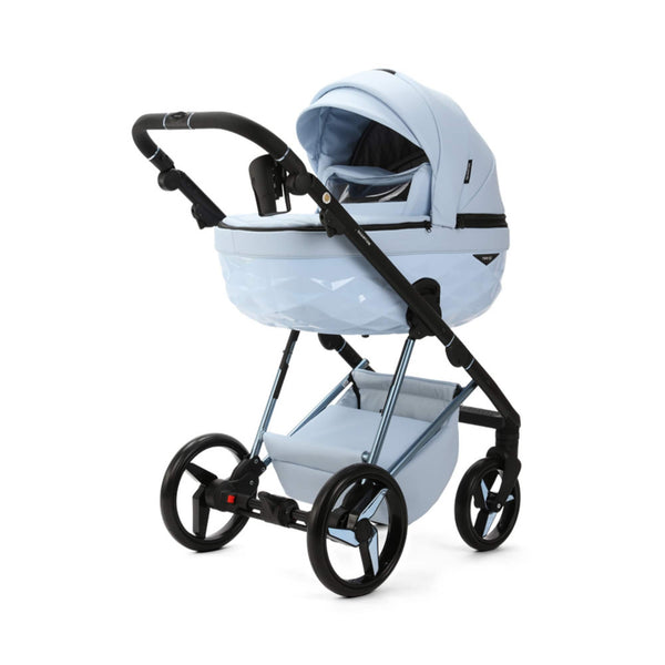 Mee-go Milano Quantum 3-in-1 Pushchair | Complete Travel System with Car Seat & Carrycot meego