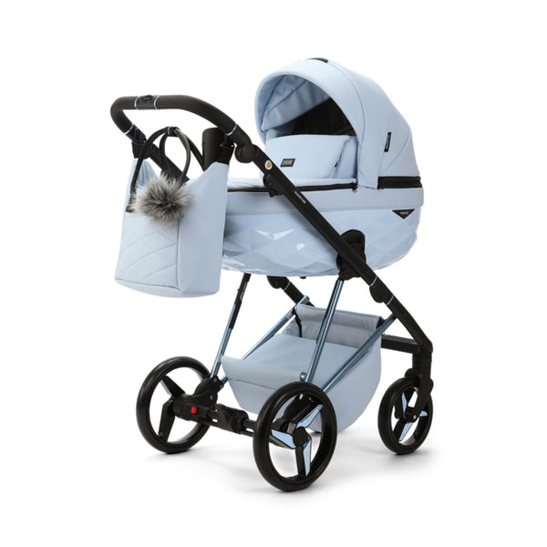 Mee-go Milano Quantum All-in-1 Pushchair | Complete Travel System with Car Seat & ISOFIX Base – Stylish Design meego