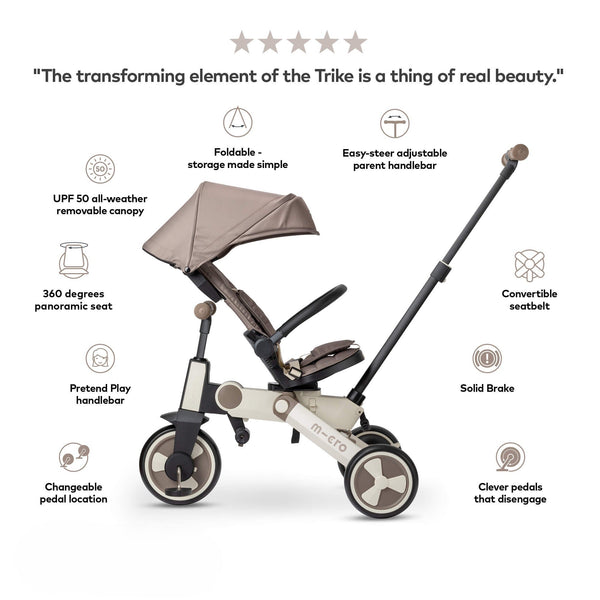 Micro Flexi Trike β 7-in-1 Transforming Ride-On, Trike & Balance Bike microΒ