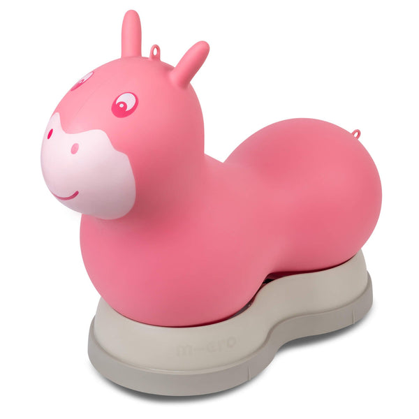 Micro Ride-On Space Hopper | 2-in-1 Inflatable Bouncer & Ride-On | 18M-5Y micro Pink