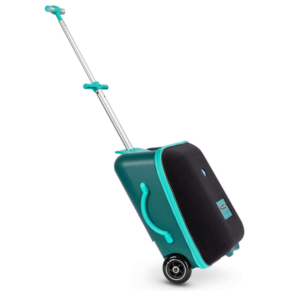 Micro Scooter Eazy Ride-On Luggage | Toddler Travel Suitcase & Holiday Stroller | 18M+ micro Teal Green