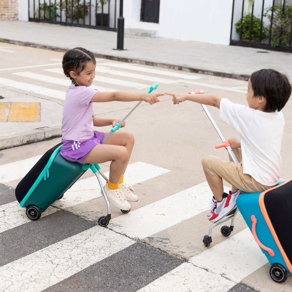 Micro Scooter Eazy Ride-On Luggage | Toddler Travel Suitcase & Holiday Stroller | 18M+ micro