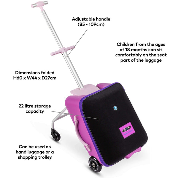 Micro Scooter Eazy Ride-On Luggage | Toddler Travel Suitcase & Holiday Stroller | 18M+ micro