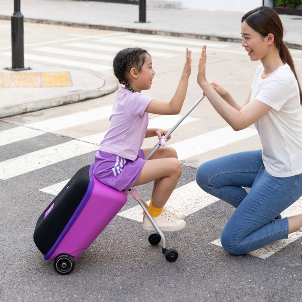Micro Scooter Eazy Ride-On Luggage | Toddler Travel Suitcase & Holiday Stroller | 18M+ micro