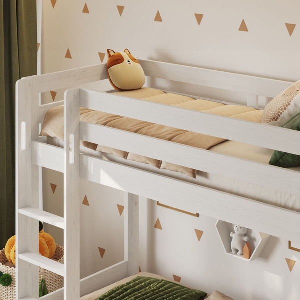 Noomi Nora Shorty Bunk Bed – Solid Wood Compact Bunk | FSC-Certified noomi
