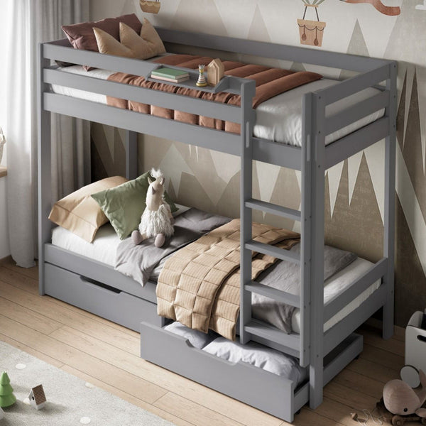 Noomi Nora Solid Wood Bunk Bed with Optional Storage | FSC-Certified noomi