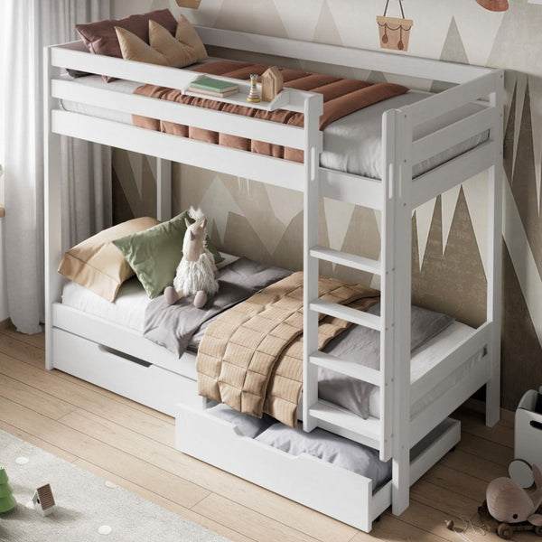 Noomi Nora Solid Wood Bunk Bed with Optional Storage | FSC-Certified noomi