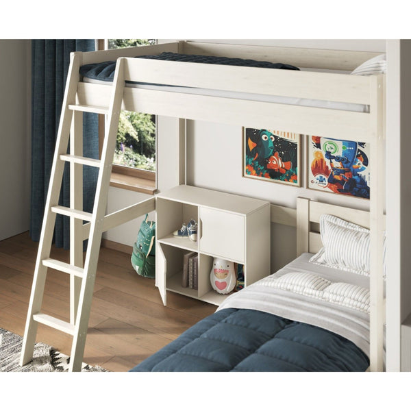 Noomi Tera Small Double High Sleeper with Small Double L-Shaped Bed | FSC-Certified Bunk Bed noomi
