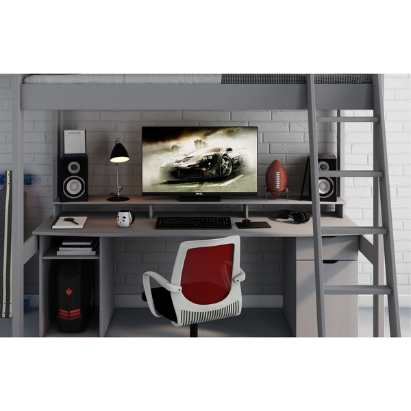 Noomi Tera Solid Wood Small Single Gaming High Sleeper Bed | FSC-Certified noomi