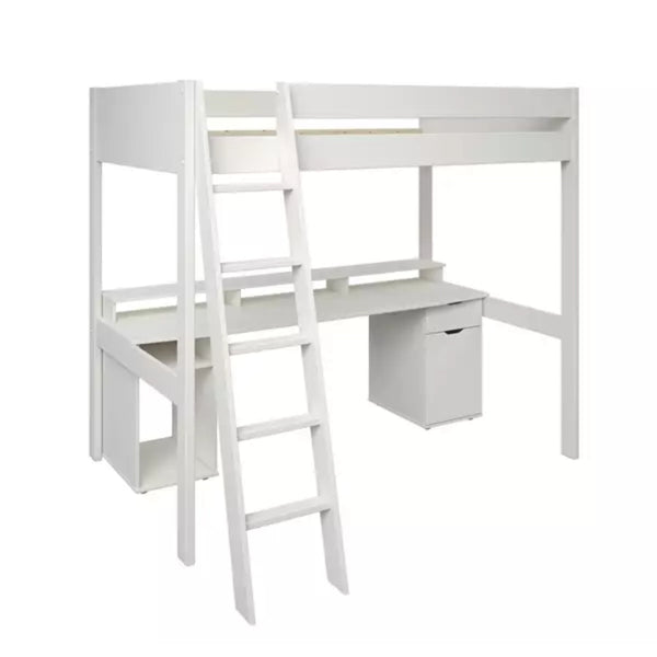 Noomi Tera Solid Wood Small Single Gaming High Sleeper Bed | FSC-Certified noomi
