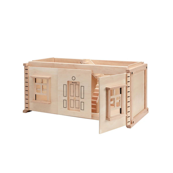 PlanToys Victorian Dollhouse Basement – Wooden Eco Expansion Floor Dollhouse PlanToys