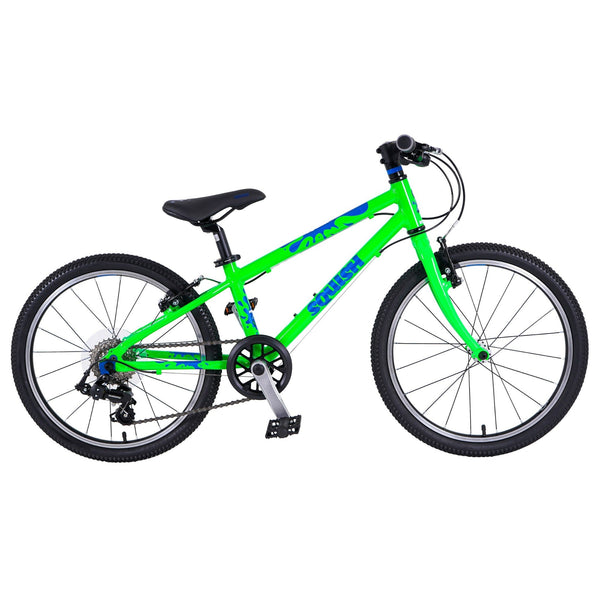 Squish 20 Kids Bike β Lightweight 7-Speed Bike | Ages 8+ squish Green 85% Assembled