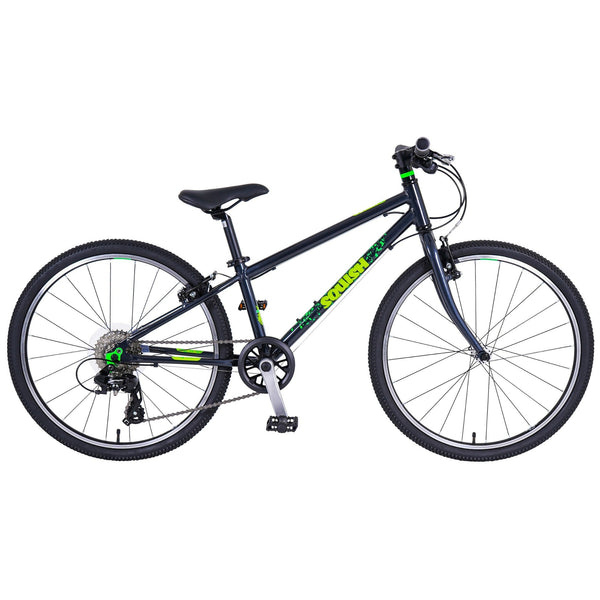 Squish 24 Kids Bike – Lightweight 8-Speed Alloy Bike | Ages 8+ squish Dark Grey 85% Assembled