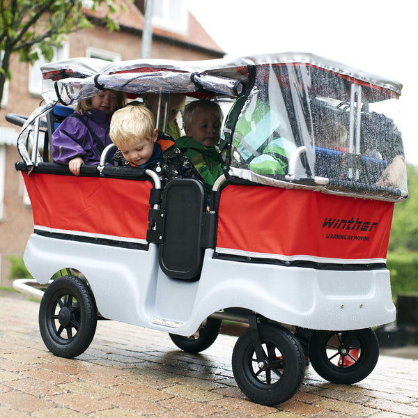 Winther Turtle Kiddy Bus 6-Seater - Lightweight & Safe Buggy for Kids | 6M - 4Y winther