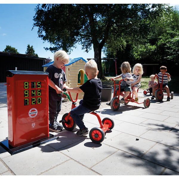 Winther Viking Challenge Petrol Station - Kids' Role-Play Accessory | Ages 3+ winther